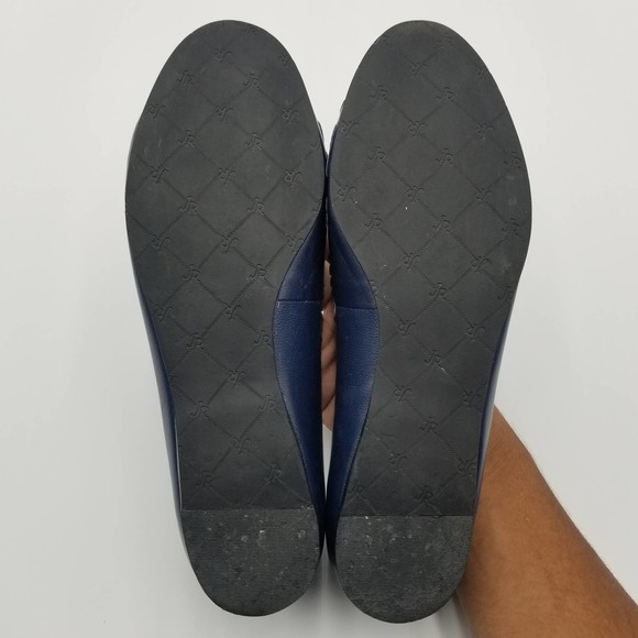 Jack Rogers Pinwheel Navajo Leather Slip On Ballet Flats Women's 8.5 - Picture 7 of 7